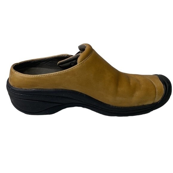 Keen Leather Kaci Slip-On Slide Winter Clogs Shoe Camping Outdoor All-Season - Picture 4 of 15